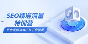 SEO精准流量特训营，百度微信抖音小红书全覆盖，带你搞懂搜索优化核心技巧-轻创网