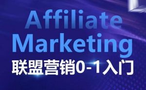 ​​​​​​Affiliate Marketing联盟营销0-1入门，联盟营销基本逻辑 联盟平台逻辑及联盟客逻辑全面详解-轻创网