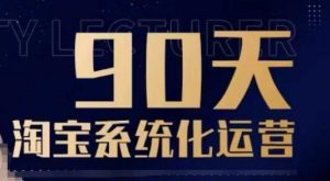 90天淘宝系统化运营,从入门到精通-轻创网