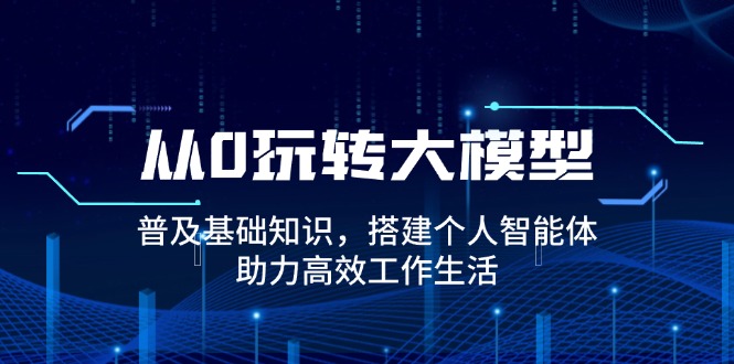 从0玩转大模型，普及基础知识，搭建个人智能体，助力高效工作生活-轻创网