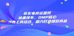 京东电商运营班：涵盖快车，DMP核心及各工具组合，助力打造爆款商品-轻创网