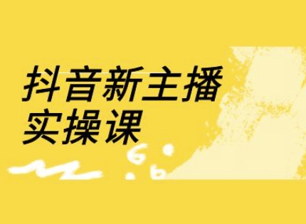 抖音新主播实操课，直播间流量运营线上实操课(18节)-轻创网