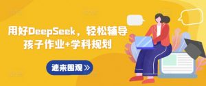 用好DeepSeek，轻松辅导孩子作业+学科规划-轻创网