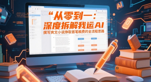 从零到一：深度拆解我运用AI撰写爽文小说挣取首笔稿费的全流程思路-轻创网