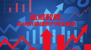 私域致胜，从0到1搭建客户成交体系-轻创网