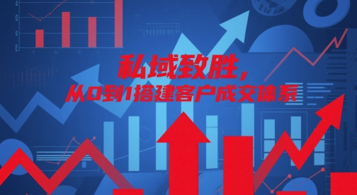 私域致胜，从0到1搭建客户成交体系-轻创网