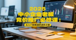 2025中小企业老板竞价推广必修课：从入门到精通的进阶之路-轻创网