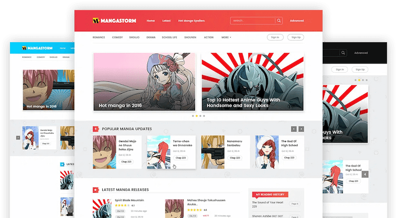 Madara 2.2.2.1主题源码 | 响应式WordPress漫画小说主题模板-轻创网