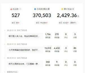 头条故事类新玩法，一天20+，保姆级完全实操教程(附指令)-轻创网