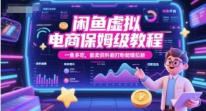 闲鱼虚拟电商保姆级教程，一鱼多吃，能卖资料能打粉能做拉新-轻创网