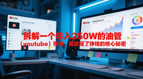 付费文章：拆解一个年入250W的油管(youtube)账号，我发现了挣钱的核心秘密-轻创网