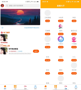 uniapp+vk框架打造的一站式软件库源码，含软件商店与直播盒子功能-轻创网