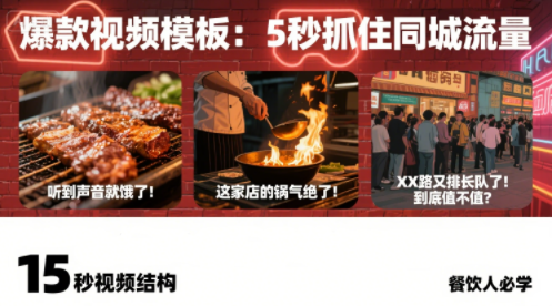 白泽老师·餐饮实体店短视频爆店-轻创网