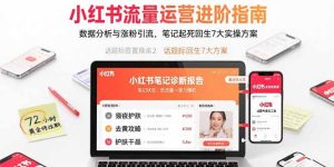 小红书流量运营进阶指南，数据分析与涨粉引流，笔记起死回生7大实操方案-轻创网