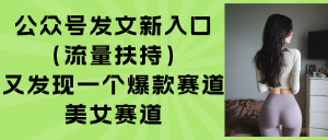 公众号发文新入口(流量扶持-轻创网