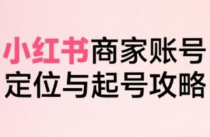 小红书电商全链路实战从定位到爆单，系统拆解小红书商家起号全流程(更新)-轻创网