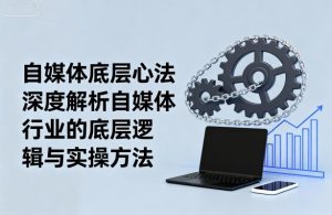 自媒体底层心法，深度解析自媒体行业的底层逻辑与实操方法-轻创网