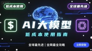 如何低成本使用全球最先进AI大模型，全网最全指南-轻创网
