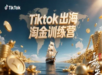 Tiktok出海淘金训练营，跨境电商TK实战变现-轻创网