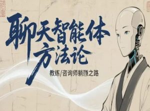 聊天智能体方法论-咨询师教师个人IP教程，咨询师教练躺賺之路-轻创网