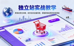 独立站实战教学，跨境经营全攻略，助您告别流量依赖，掌握跨境经营的终极奥-轻创网