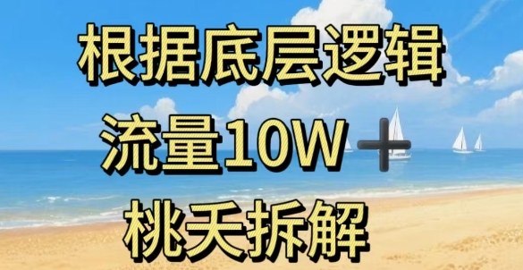 据底层逻辑，流量10W+，以安全知识科普为例-轻创网