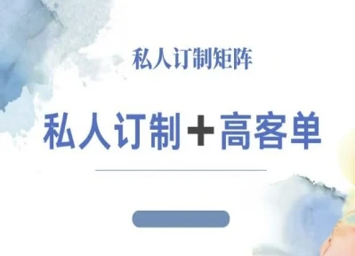 小红书自媒体咨询师IP教程，私人定制+高客单-轻创网