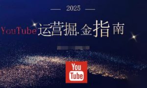 2025油管YouTuBe运营掘金指南,全方位帮你从零搭建油管运营体系-轻创网
