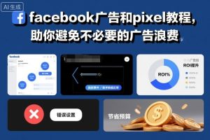 facebook广告和pixel教程，助你避免不必要的广告浪费-轻创网