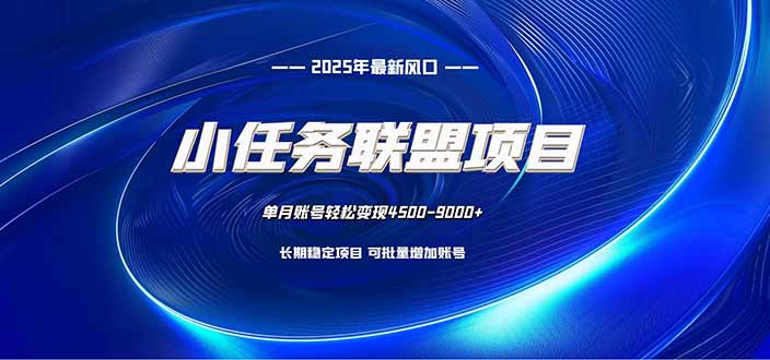 小任务联盟项目:一台电脑每天只需10分钟,轻松简单稳定-轻创网