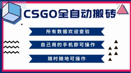 CSGO全自动搬砖，年底钱回家好项目，当天可拿到结果，新手小白轻松月入1W+【揭秘】-轻创网