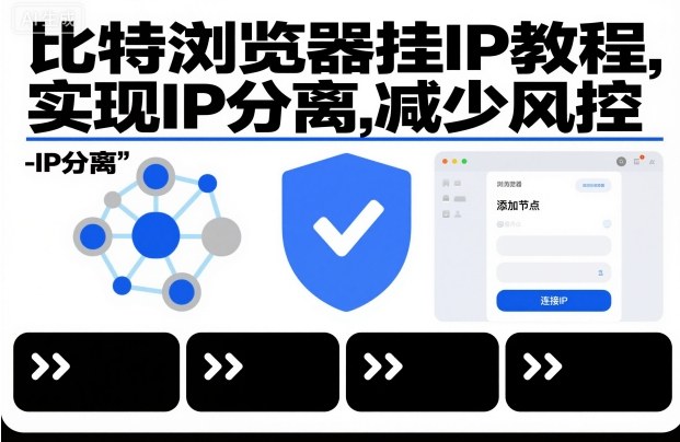 比特浏览器挂IP教程,实现IP分离,减少风控-轻创网