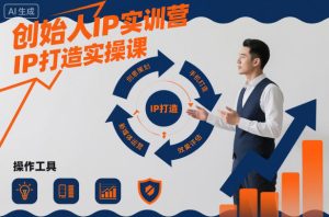 创始人IP实训营，IP打造实操课-轻创网
