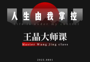 王晶大师课：流量破局-人生由我掌控-轻创网