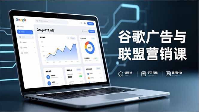 谷歌广告与联盟营销课，防关联注册、退款指南、流量追踪，全链路实战，月收益达5000美元+-轻创网