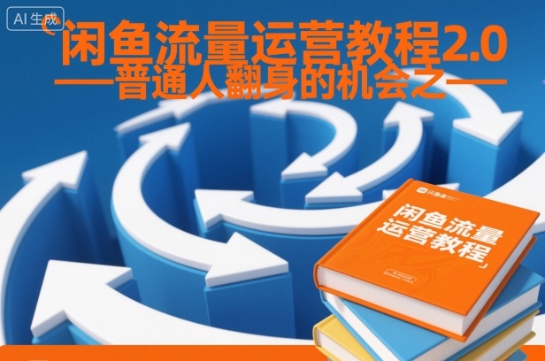 闲鱼流量运营教程2.0——普通人翻身的机会之一-轻创网