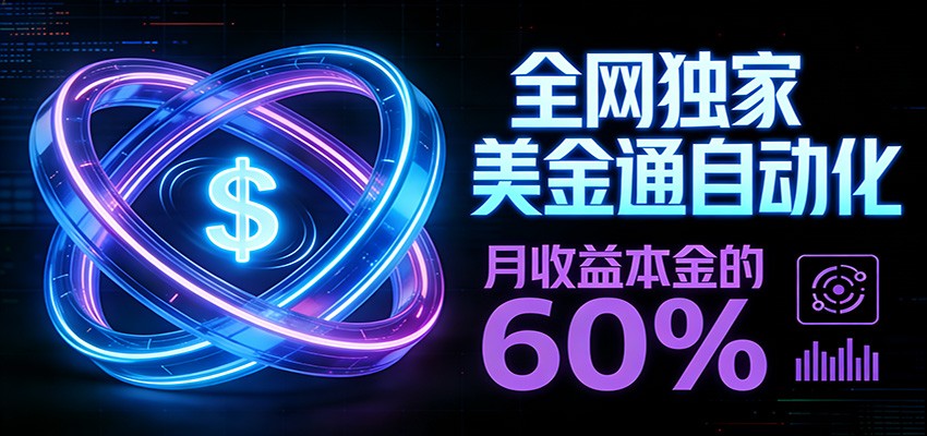 图片[1]-保本+躺赚60% | 美金合约，全网独一份的稳赚选择-轻创网