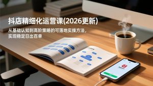 抖店精细化运营课(2026更新-轻创网