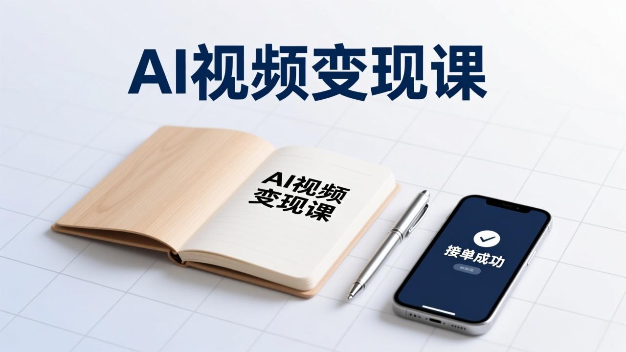 AI视频变现课，学完即可创作短片、接商单，实现副业增收，单项目报价可达千元-轻创网