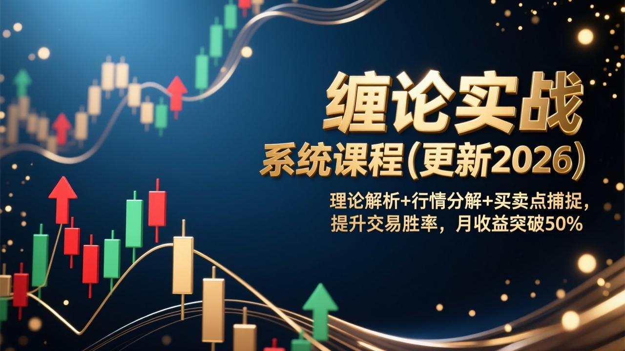 缠论实战系统课程(更新2026-轻创网