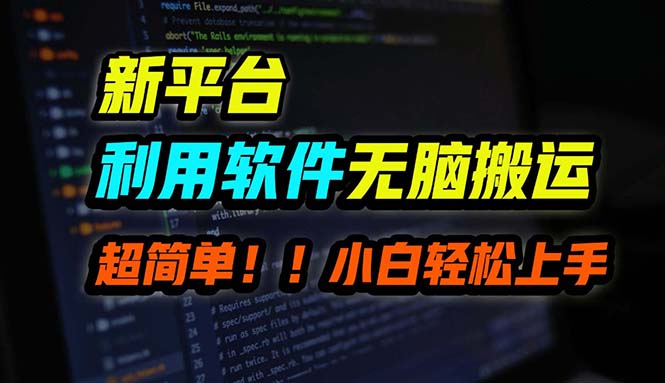 B站平台用软件无脑搬运，月赚10000+，小白也能轻松上手-轻创网