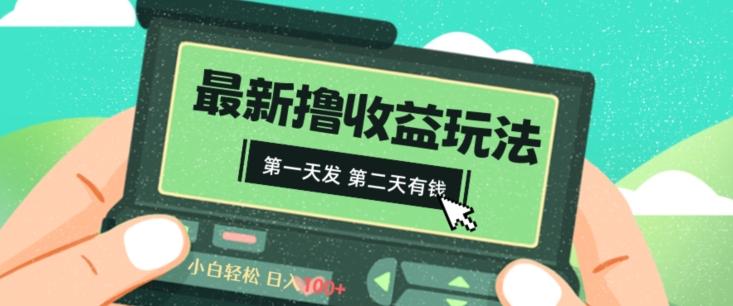 2024最新撸视频收益玩法，第一天发，第二天就有钱-轻创网