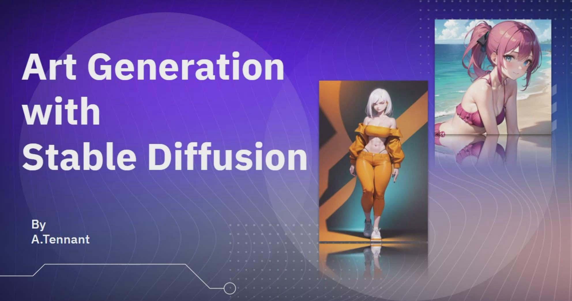 图片[1]-利用Stable Diffusion AI人工智能生成动漫艺术分步教程-14节课-中英字幕-轻创网