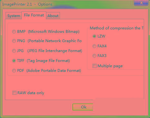 ImagePrinter(虚拟图片打印机) v2.1 官方免费版-轻创网