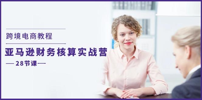 跨境电商教程：亚马逊-财务核算实战营(28节课-轻创网