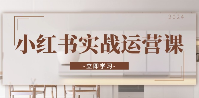 小红书实战运营课：从开通店铺到直播话术，打造爆款笔记与高效直播-轻创网