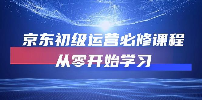 京东初级运营必修课程，从零开始学习(49节课-轻创网