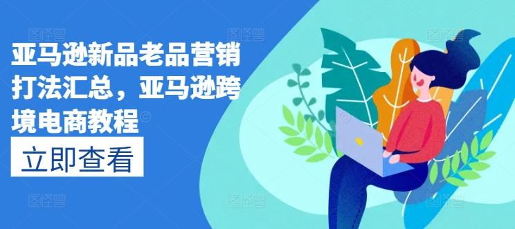 亚马逊新品老品营销打法汇总，亚马逊跨境电商教程-轻创网