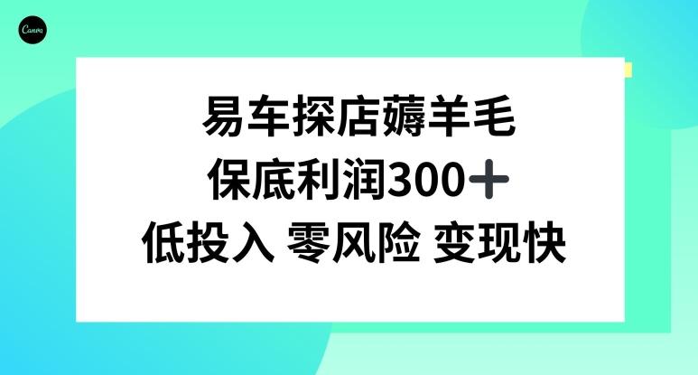 易车APP首页十亿补贴活动，选择到店补贴，保底利润300+-轻创网