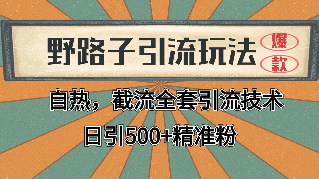 抖音小红书视频号全平台引流打法，全自动引流日引2000+精准客户-轻创网
